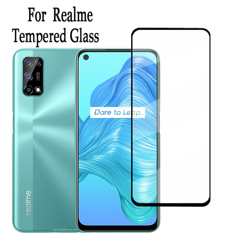 2PCS Screen Protector Glass For Realme 7 5G Thin Tempered Glass For Realme 7 V5 Q2 5G X50 6 Pro XT Glass Phone Film For Realme 7 ► Photo 1/6