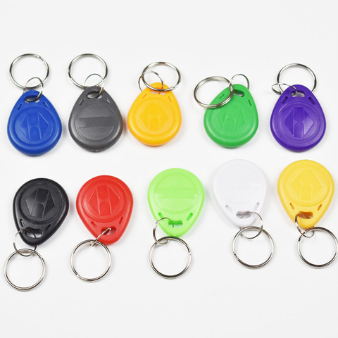 10pcs em4305 Copy Rewritable Writable Rewrite Duplicate RFID Tag Proximity ID Token Key Keyfobs Ring 125Khz Card Access ► Photo 1/6