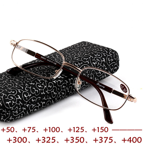 seemfly Reading Glasses Farsightedness Presbyopic Glasses +0 0.5  0.75 1 1.25 1.5 1.75 2 2.25 2.5 2.75 3.25 3.5 4 4.5 5 5.5 6 ► Photo 1/6