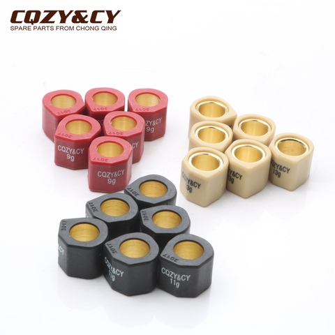 6PC Racing Performance Roller Set Sliders 20x17mm for Gilera Runner FX/FXR 180 1997-2002 ► Photo 1/6