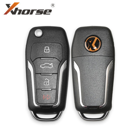 Xhorse XNFO01EN Wireless Universal Remote Key 4 Buttons For Ford 1Piece ► Photo 1/6