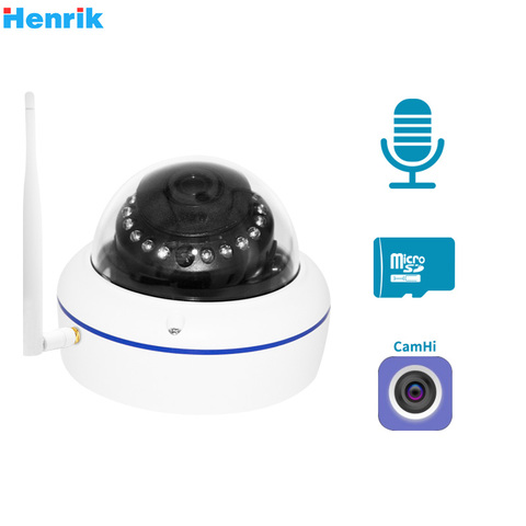 HD1080P WIFI IP Camera Outdoor Wireless Surveillance Home Security Camera Onvif CCTV Wi-Fi Camera TF Card Slot APP CamHi ► Photo 1/4