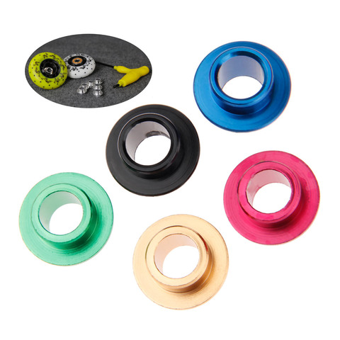 8Pcs Aluminium Roller Skates Skating Bearing Spacers Bushings Basic Replacement Bushing Fit All Standard Skate Wheel Accessories ► Photo 1/6