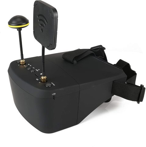 EV800D FPV Goggles with DVR 5.8G 40CH 5 Inch 4.3 Inch 800x480 Diversity Video Headset Build in Battery ► Photo 1/6