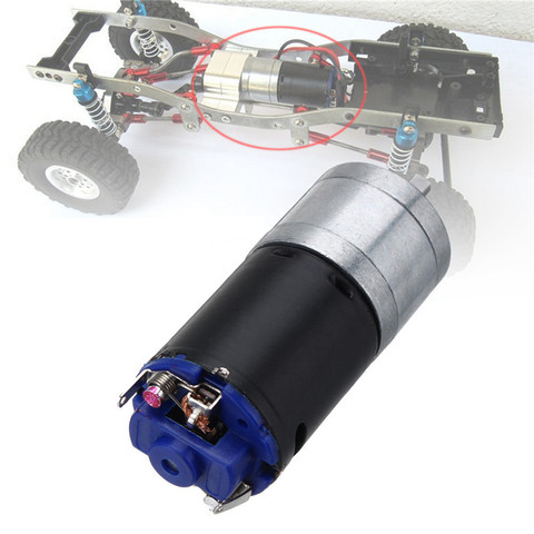 370 Brushed Motor for MN-90 RC Q60 Q61 WPL B14 B16 B24 B36 C14 C24 1/16 RC Car Spare Parts ► Photo 1/6