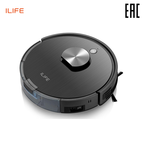 ILife A10s robot vacuum cleaner for dry and wet cleaning laser navigation with voice control and app app robot 4 the cleaning ► Photo 1/5