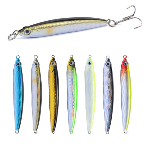 High Quality 1pcs Thrill Stick Fishing Lure 10/15g Sinking Pencil Long casting Shad Minnow Artificial Bait Pike Lures ► Photo 1/6