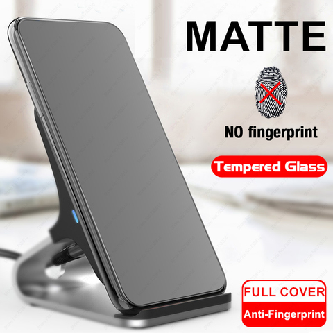 Matte Anti-fingerprint Tempered Glass for huawei honor 10 20 pro lite 10i 20i 9x Pro screen protector for Honor 8x 8c 7c 7a pro ► Photo 1/6