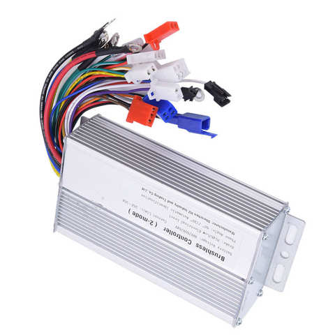 48V 60V 64V 1000W-1500W Electric Bicycle Brushless Speed Motor Controller 12-Tube Electric Scooter Motor Controller ► Photo 1/6