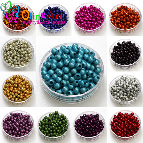 Free shipping 4/6/8/10mm Mixed Color 3D Illusion Miracle beads Acrylic Spacer bead Fantasy DIY Necklace Bracelet jewelry making ► Photo 1/6