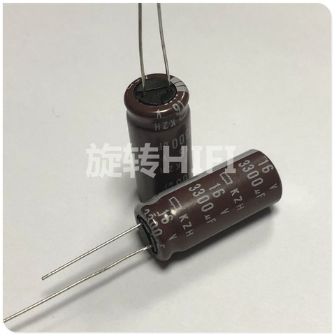 20pcs NEW NIPPON KZH 16V3300UF 12.5X30MM NCC electrolytic Capacitor 3300UF 16V CHEMI-CON 3300uf/16v ► Photo 1/1