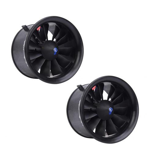 EDF 64mm 11-Blade Ducted Fan Propeller & 3S-4S 3900KV/3500KV Brushless Motor for RC Model Aircraft Accessory ► Photo 1/6