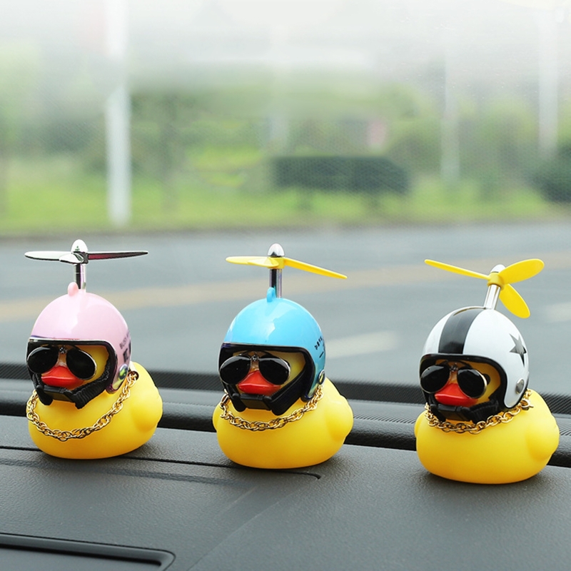 Bike Bell Head LED Light Cute Glasses Windmill Rubber Duck Kids Toy Funny Duck  Cartoon Duck - Price history & Review | AliExpress Seller - HSKNGYD Store |  