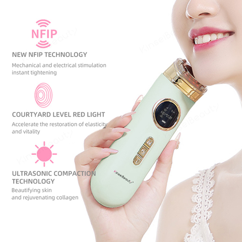 4 In1 RF Radio Mesotherapy Electroporation EMS Radio Frequency Lifting Skin Rejuvenation Wrinkle Removal LED Photon Massager ► Photo 1/6