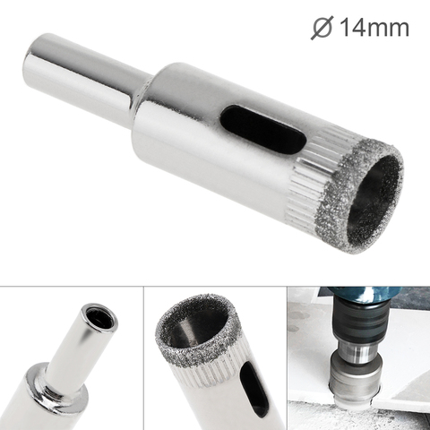 6-8-10-12-14-18-20-22-25 mm Diamond Coated Core Hole Saw Drill Bit Set Tools Glass Drill Hole Opener for Tiles Glass Ceramic ► Photo 1/5