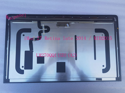 New A1419 LCD 5K for iMac 27'' A1419 Screen Display LCD Assembly LM270QQ1 SDA2 5120*2880 MF885 MF886 MK462 MK482 ► Photo 1/5