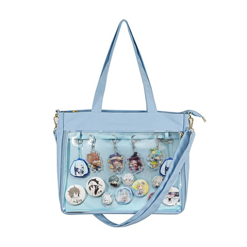 Japan Style 2022 New Cute Clear Messenger Bags for Women Double Straps Girls Anime Transparent Ita Bag Shoulder Lolita Bag H234 ► Photo 1/6