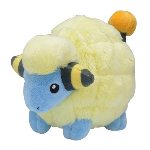 Original Pocket Monster Mareep Plush Doll Stuffed Animals Toy Cute Figure 14cm Small Kid Gift ► Photo 1/4