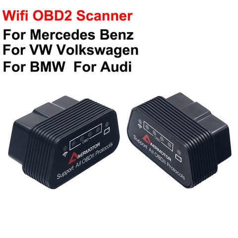 Car Diagnostic Tool For BMW Audi AMG Mercedes Benz VW Volkswagen Android IOS Wifi OBD2 Scanner Code Reader ELM327 Scanner OBD2 ► Photo 1/6