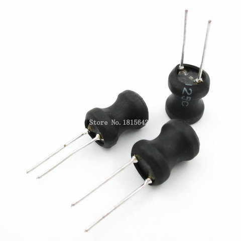 10pcs/lot Power Inductor DIP 8*10mm 8X10MM 10uH 22uH 33uH 47uH 68uH 100uH 150uH 220uH 1mH 10mH Inductance ► Photo 1/1