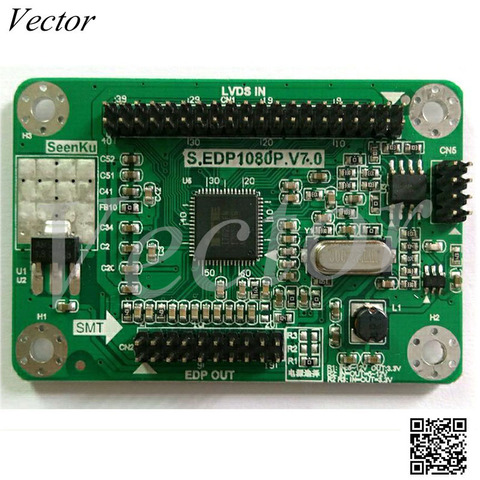 Седьмое поколение LVDS отложным воротником EDP Универсальный Драйв LVDS DP адаптер борту EDP привод доска ► Photo 1/1