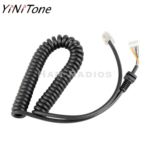 MH-42 MH-48 Speaker Mic Cable Cord Wire for Yaesu MH-48A6J MH-42B6J Microphone for FT-7800 FT-8800 FT-8900 FT-8900R Car Radio ► Photo 1/4