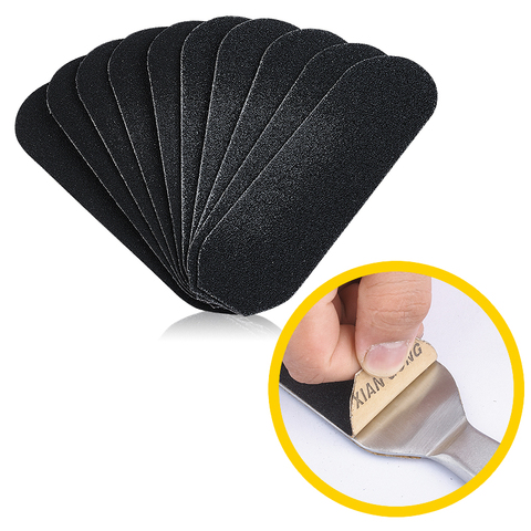 200pcs 13.3*4.2cm Foot Rasp Replacement Refill Sanding Paper Sandpaper Cloth Pedicure Stainless Metal Handle Feet Care Files ► Photo 1/6