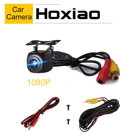 Hoxiao Car Rear View Camera AHD 1080P 12V Rearview HD Parking Monitor Backup Waterproof Car Parking Reverse Radar 12 LED Camera ► Photo 1/6
