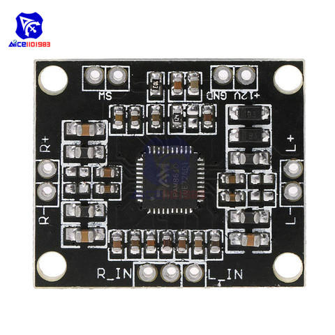diymore PAM8610 Audio Amplifier Board 2 * 15W Digital Dual Channel Stereo Class D Amplifier Module for Arduino DC 7 -15V ► Photo 1/5