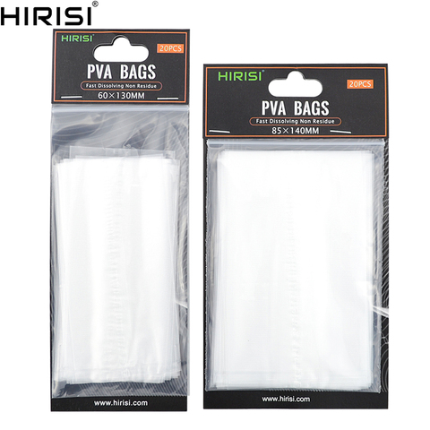 20 piece Carp Fishing PVA Bags for Fishing Tackle Accessories Size 60*130 85*140 70*200 ► Photo 1/6