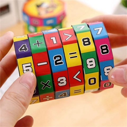 New Arrival Slide puzzles Mathematics Numbers Magic Cube Toy Children Kids Learning and Educational Toys Puzzle Game Gift ► Photo 1/6