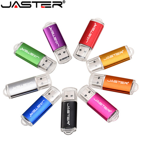 JASTER  Metal USB Flash Drive mini USB Stick Pen Drive 8GB 16GB 32GB 64GB Real Capacity Pendrive   Flash Memory Stick ► Photo 1/6