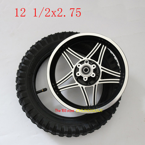 Super  Electric Scooter 12 Inch Wheels 12 1/2X2.75 Children Bicycle Tire Hub Balance Bicycle Scooter Motorcycle12 1/2*2.75 ► Photo 1/6