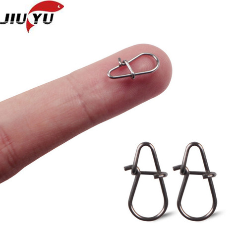 50pcs/lot Stainless Steel Carp Fishing Tackle Snap Lure Connector Fishing  Snap Pesca Fishing Connector Tackle Accessories New - Price history &  Review, AliExpress Seller - JiuYu Fishing Store