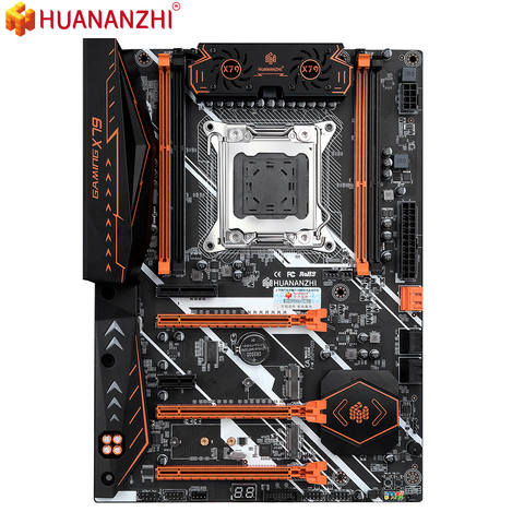 X79-P3 QUAD Channel Deluxe X79 motherboard ATX USB3.0 SATA3.0 LGA 2011 Gaming motherboard Support mainboard 128GB DDR3 REG ECC ► Photo 1/6