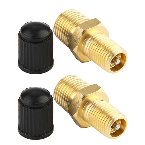 2Pcs ABS Brass 1/8