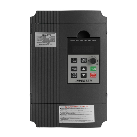 AT1-2200S Universal VFD Frequency Speed Controller 2.2KW 12A 220V AC Motor Drive Three-Phase Out Variable Inverter ► Photo 1/6