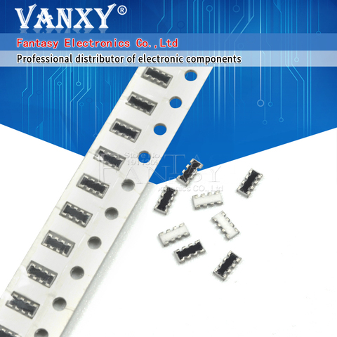 200pcs SMD exclusion 0603 8P4R 2*4P 1K ohm Network Resistor array ► Photo 1/6