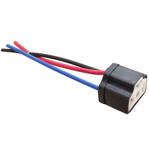 1PC H4 9003 Ceramic Wire Wiring Car Head Light Bulb Lamp Harness Socket Plug Hot Sale ► Photo 1/4