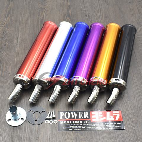 50-250CC Universal Two stroke Scooter Dirt Motorcycle Racing Exhaust Muffler Silence Silencer 2 Stroke Moto Exhaust Pipe Muffler ► Photo 1/6