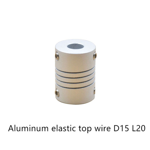 3D Printer Parts Accessory Stepper Motor Aluminum Alloy Z Axis Flexible Coupling D15 L20 Coupler Shaft Coupling ► Photo 1/6