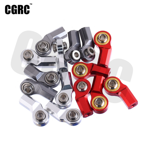 5pcs M3 Full Metal Ball Head Holder Bend Rod End For 1/10 RC AXIAL SCX10 D90 D110 CC01 Crawler Truck ► Photo 1/5