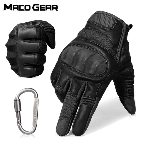Knuckle Tactical Gloves Men Black Military Gloves Shooting Airsoft Paintball XL