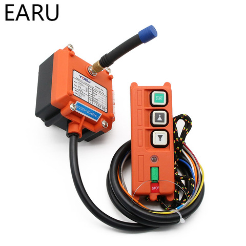 Wireless Industrial Remote Controller Electric Hoist Remote Control Winding Engine Sand-blast Equipment Used F21-2S 3 Button ► Photo 1/6