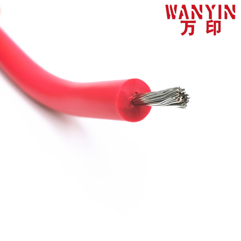 High quality soft silicone high voltage wire and cable 10KV 15KV 20KV0.5mm 0.75mm high temperature resistance cold resistance ► Photo 1/6