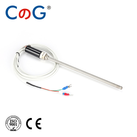 CG WRNT-03 M12 1Meter K J Type With 1m Wire Cable 50mm 100mm 150mm 200 Probe Thermocouple Temperature Sensor for Temp Controller ► Photo 1/4