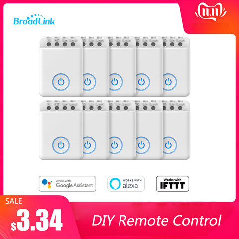 Broadlink Bestcon MCB1 Wifi Controller Switch Smart Home Automation Wireless Remote  Switch By Ios Android 1/2/3/4/5/6/8/10-Pack ► Photo 1/6