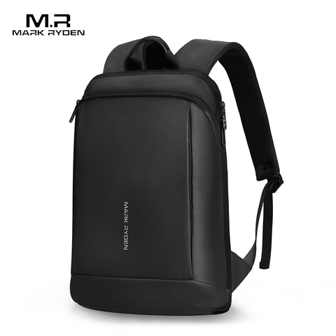 Mark Ryden Slim Laptop Backpack Men Thin Back Pack 15.6 inch Work Man Backpack Business Bag Unisex Black Ultralight Backpack ► Photo 1/6