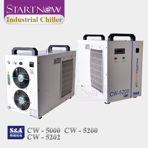 S&A Industrial Water Chiller CW-5200AG CW-5000AH For CNC Spindle 80W 150W CO2 Laser Machine Laser Tube Cooling CW5202TG CW5000TH ► Photo 1/6