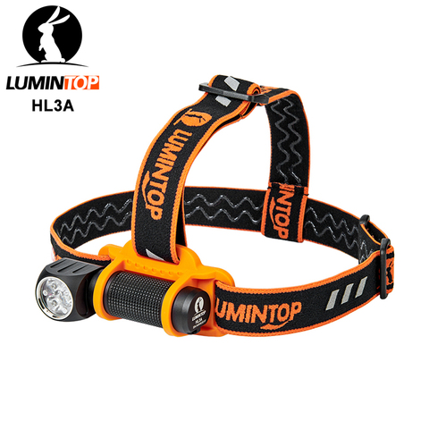 Lumintop HL3A 18650 mini flashlight 90 degree twist 2800 lumens Anduril firmware headlight with magnetic tail tool flashlight ► Photo 1/6